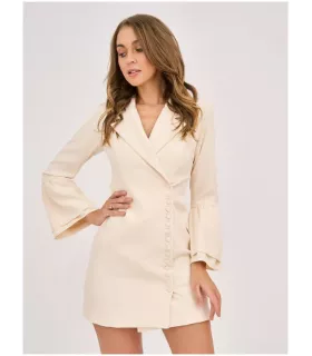 Платье BrandStoff, размер 48, бежевый