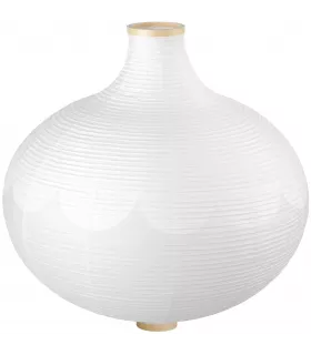 Абажур ИКЕА РИСБЮН в форме луковицы/белый