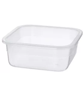 ИКЕА Контейнер Икеа/365+ 10359178, 15x15 см, прозрачный