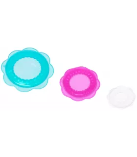 ИКЕА Набор крышек для продуктов Овермэтт 20454801, разноцветный