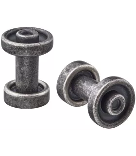 Ручка ИКЕА СКРУВСХУЛЬТ 18 мм, D: 1.8 см, антрацит