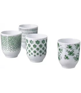 Набор кружек ИКЕА ЭНТУЗИАЗМ, 220 мл, 4 предм., 4 персоны