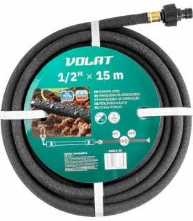 Шланг поливочный сочащийся 1/2" 15м волат (54012-15)