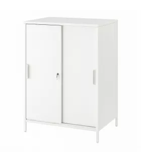 Тумба ИКЕА ТРОТТЕН, ШхГхВ: 80х55х110 см, цвет: белый